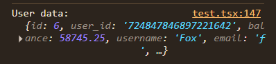 Expected result of OAuth2 authentication